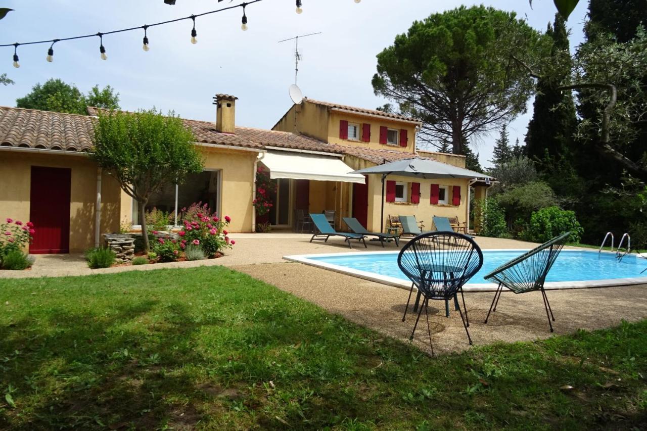 Villa La Mésange Bleue - piscine privée LʼIsle-sur-la-Sorgue Exterior foto